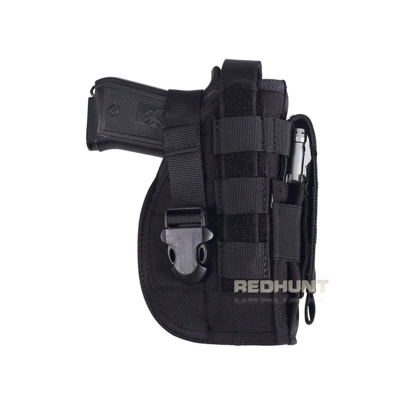 Universal Gun Holster Tactical Molle Pistol Holster Magzine Pouch for Glock 17/1911 - KiwisLove