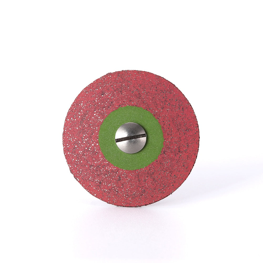 1 PC Azdent Dental (HP) 26mm Rubber Diamond Polisher Wheel Disc for Zirconia Porcelain Restorations - KiwisLove