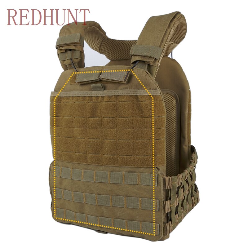 Tactical Soldier Gear EVA Foam Plates Military Airsoft Wargame Vest Panel for AVS JPC Hunting Vest Body Armor Black - KiwisLove