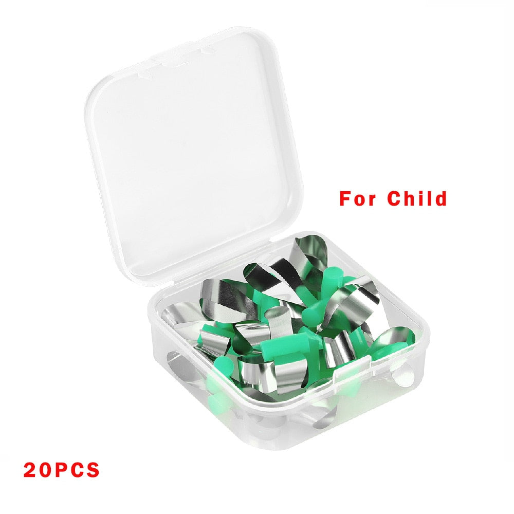 Dental Forming Sheet Orthodontic Sectional Contoured Metal Matrices Polyester Dentist Material for Adult/Child - KiwisLove