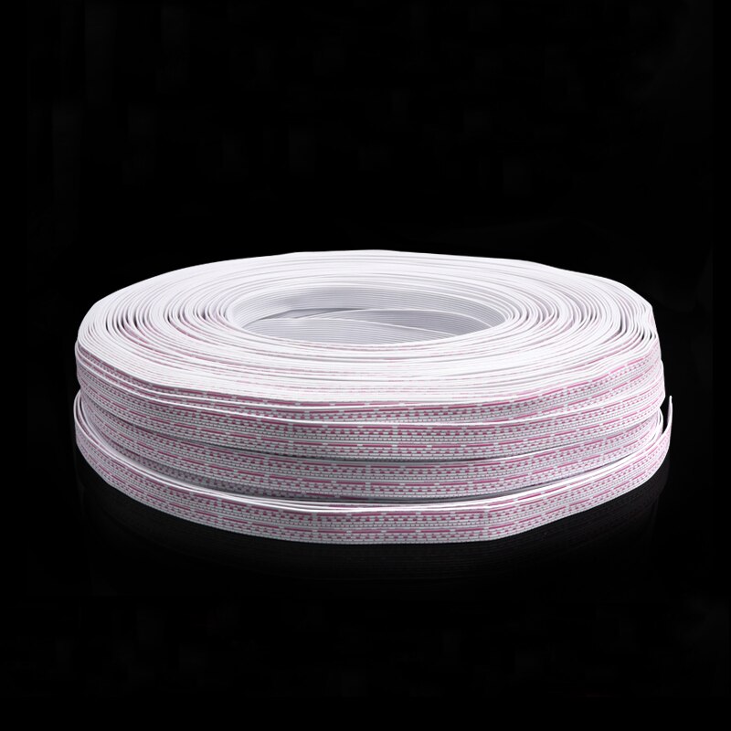 UL2468 26AWG Electron Wiring 6 7 8 9 10 12 Pins Extended Power Connect Cable PVC Insulated Copper Line Red White Multiple Cores - KiwisLove