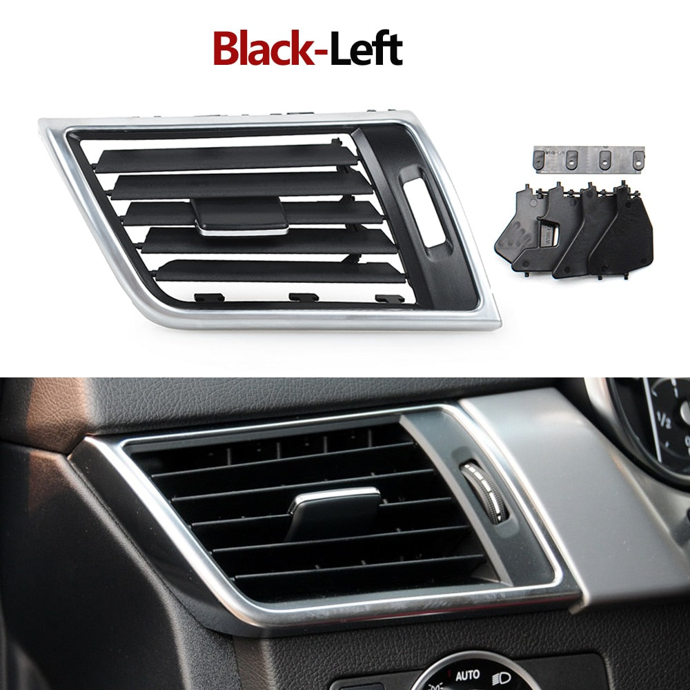 Front Left Right Air Conditioner Chromed AC Vent Grille Outlet Cover Replacement For Mercedes Benz W166 W292 ML GL GLE GLS Class - KiwisLove