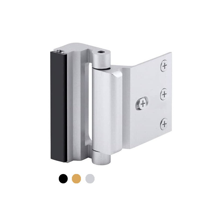 KAK Home Security Door Lock Childproof Door Reinforcement Lock with 3" Stop Withstand 800 lbs Upgrade Lock Defender Hardware - KiwisLove