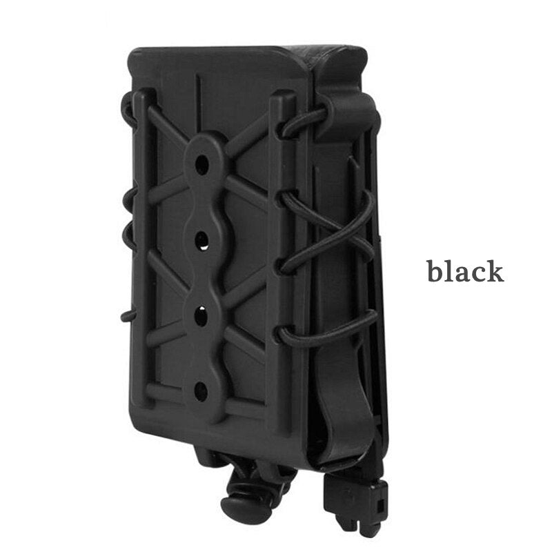 New Top quality Tactical Molle System 5.56 7.62 Magazine Pouch Fast Mag Pouch Holster Belt Clips Pop lock Nylon Molle Pouch - KiwisLove