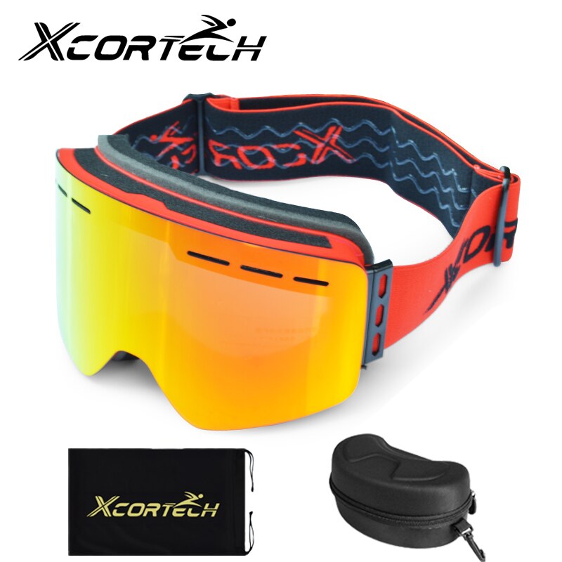 Ski Goggles Snowboard Snow Eyewear Anti-fog Big Ski Mask Glasses UV Protection - KiwisLove