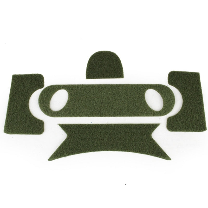 5PCS/Set Tactical ABS Helmet DIY Magic Sticker Outdoor Military Helmet for Climbing Cycling Fast Helmet Cover - KiwisLove