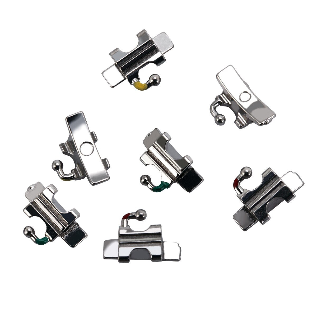 200 Pcs/Box Orthodontic Buccal Tube 1st Molar Weldable Convertible Roth 0.022 U1L1 - KiwisLove