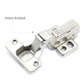 KAK Hinge Rustless Iron Hydraulic Hinge Iron Core Damper Buffer Cabinet Cupboard Door Hinges Soft Close Furniture Hardware - KiwisLove