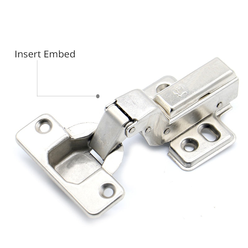 KAK Hinge Rustless Iron Hydraulic Hinge Iron Core Damper Buffer Cabinet Cupboard Door Hinges Soft Close Furniture Hardware - KiwisLove