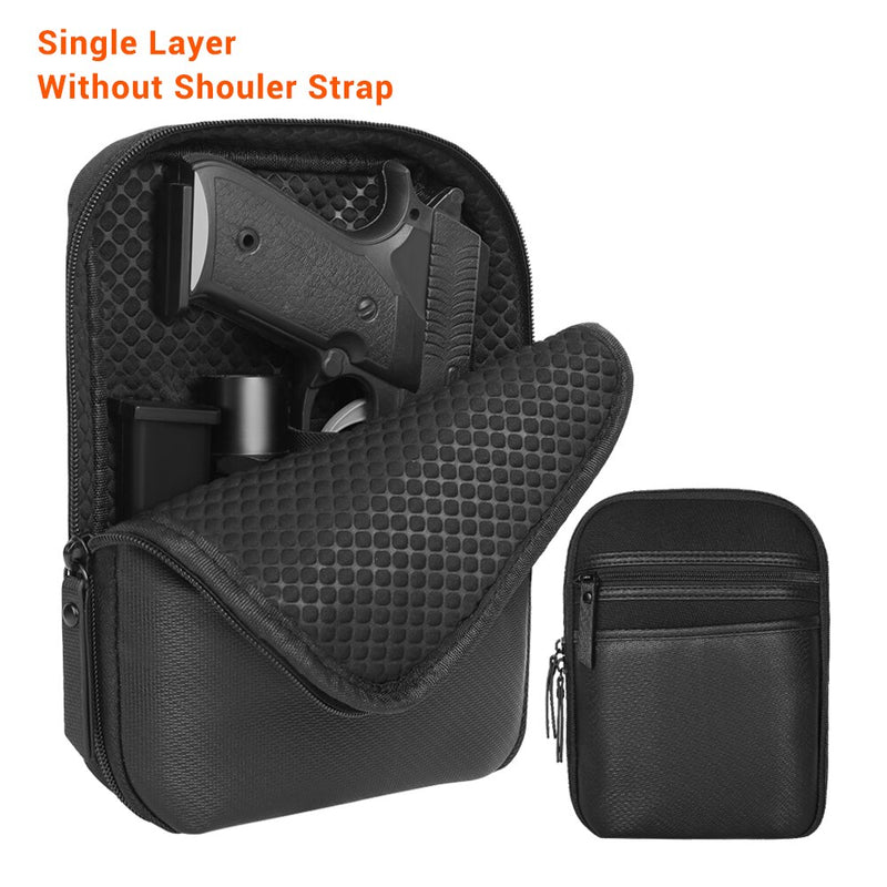 Tactical Concealed Belt Bags GL17 M9 USP G2C P226 P2022 Handgun Pistol Holster EDC Waist Shoulder Bag - KiwisLove