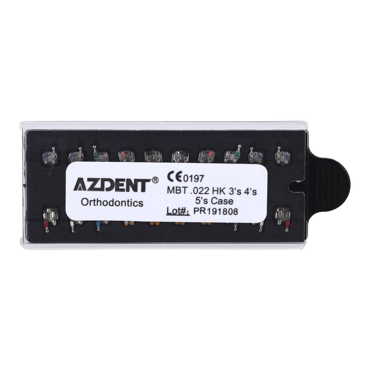 1pack  Azdent Dental Orthodontic Bracket Mini Roth MBT 022 018 Hooks345 - KiwisLove