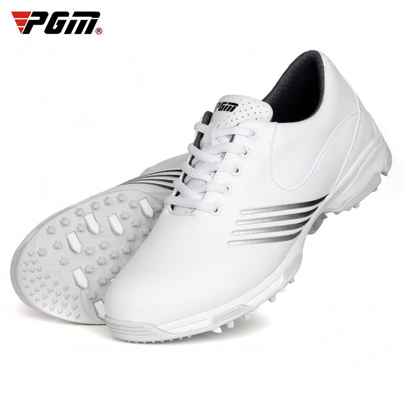 PGM Golf Shoes Women&#39;s Waterproof Hidden Heel Sport ShoesBreathable Non-Slip Trainers Shoes XZ139 - KiwisLove