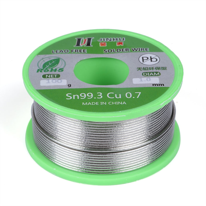 100g Lead-free Solder Wire 0.5-1.0mm Unleaded Lead Free Rosin Core for Electrical Solder RoHs - KiwisLove