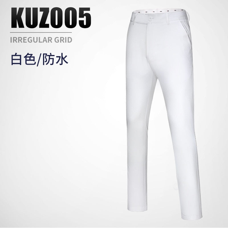 PGM Authentic Golf Pants Men Waterproof Trousers Soft Breathable Golf Clothing Summer Sizes Xxs-xxxl KUZ005 - KiwisLove