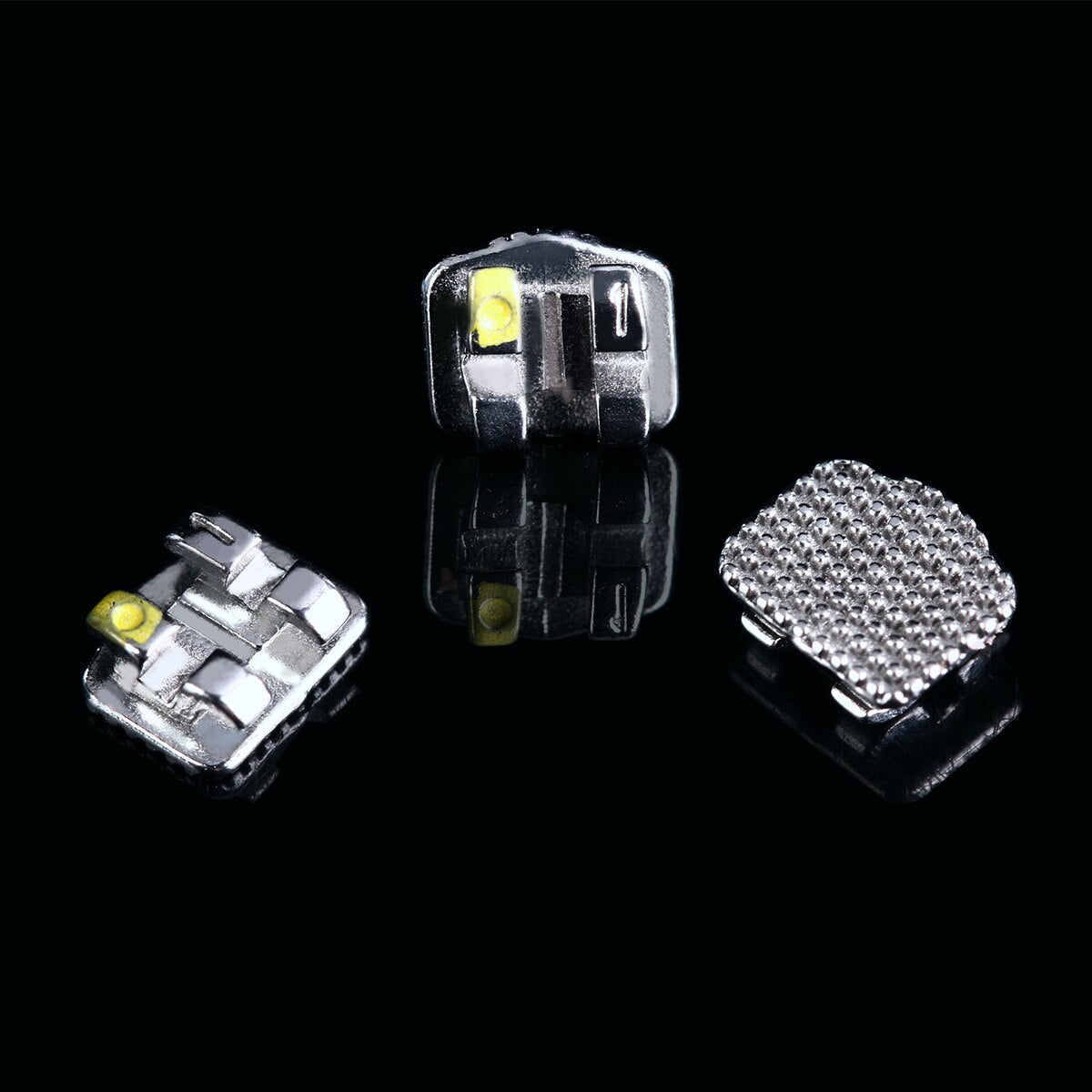 20 Pcs /Set 20Sets/Box  AZDENT Dental Orthodontic Metal Bracket Monoblock Mini MBT/Roth 022/018 345 Hooks - KiwisLove