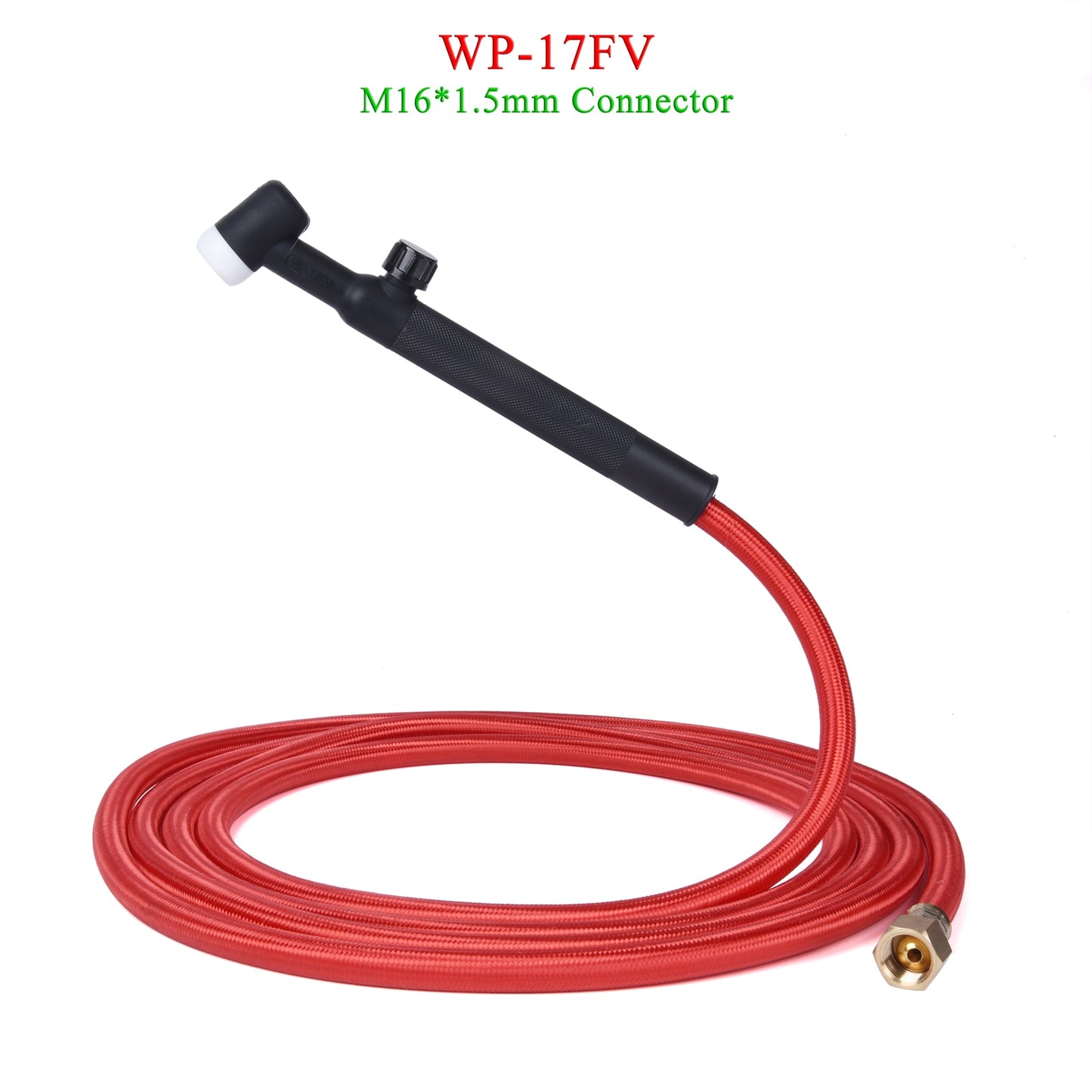 4M/13ft 7.8M/25.6ft WP17F 17FV TIG Welding Torch Soft Hose Cable Wires M16*1.5mm - KiwisLove