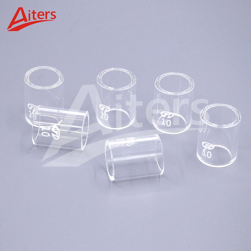 TIG Welding Torch 55PCS For WP-17/18/26 Stubby Gas Lens Pyrex Glass Cup Collet and Alumina Ceramic Nozzle Cups - KiwisLove