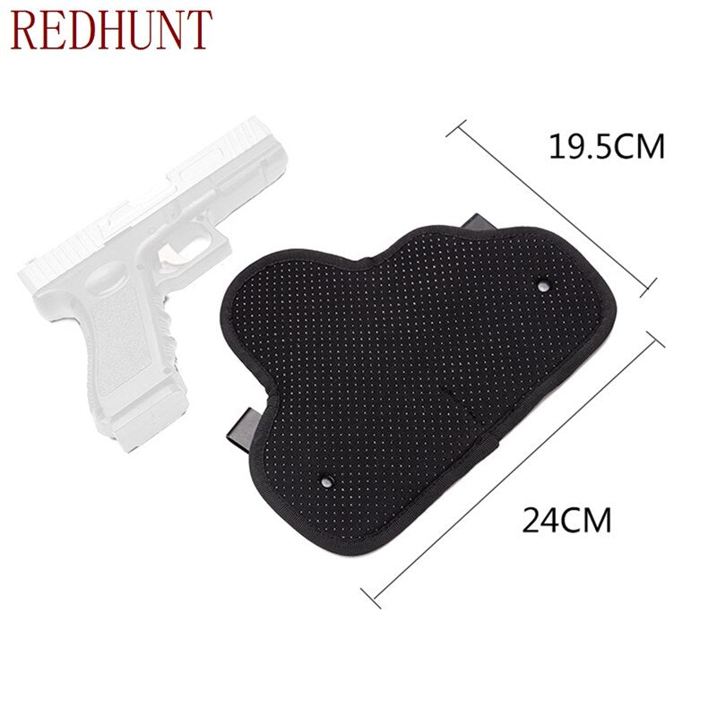 New Tactical  Universal Pistol Holster Pistol Sleeve Sewing Anti-slip Belly Waist Carry Holder Pouch For Outdoor Hunting - KiwisLove