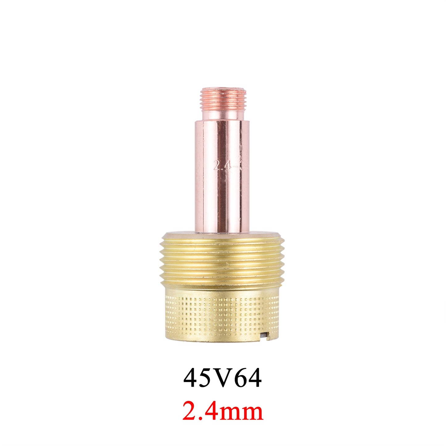2/5Pcs 1.0/1.6/2.4/3.2/4.0mm Large Gas Lens Collet Body 45V0204 45V116 45V64 995795 45V63 For TIG WP17/18/26 Welding Torch Kit - KiwisLove