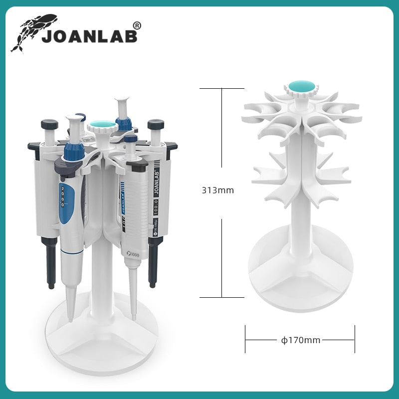 JOANLAB Laboratory Pipette Rack Trapezoid Pipette Stander And Round Pipette Holder For Placing Pipettes Lab Equipment Supplies - KiwisLove