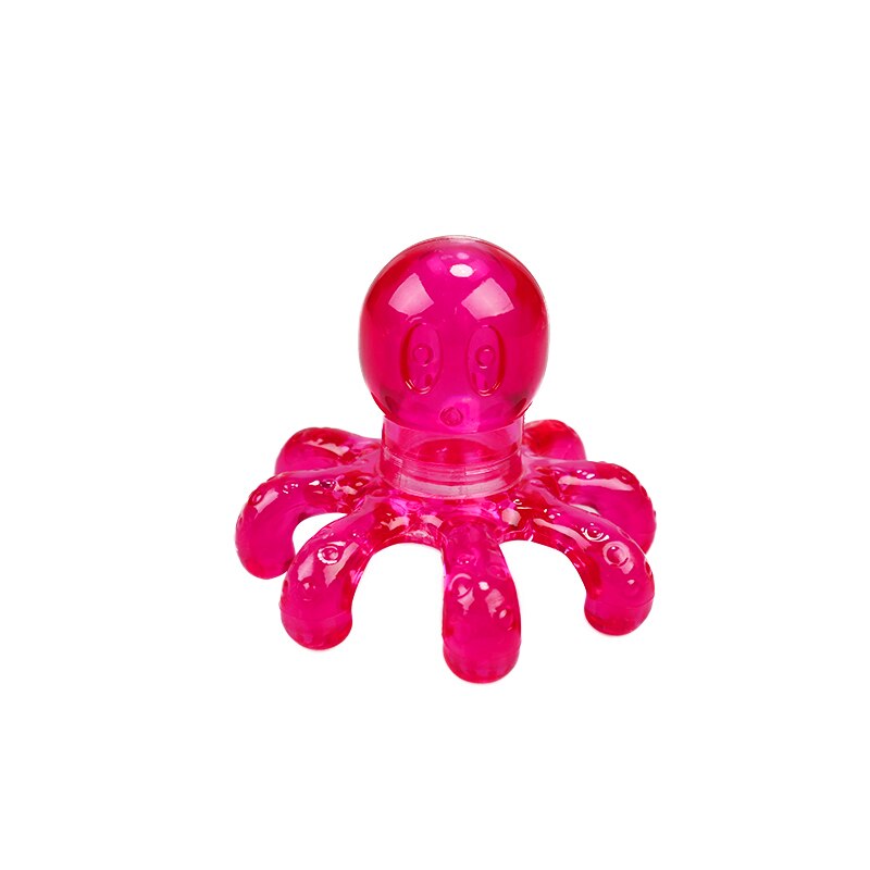 Colorful random Portable Crystal Massage Handheld Octopus Massager For Relieving Neck Abdomen Back Muscle Pain Relief Body Care - KiwisLove