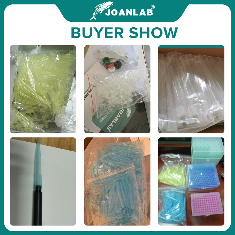 JOANLAB Official Store Laboratory Pipette Tips 10ul 200ul 1ml 5ml 10ml Micropipette Disposable Plastic Pipette Tip Lab Equipment - KiwisLove