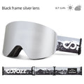 COPOZZ OTG Magnetic Ski Goggle Snowboard Mask For Men Women Personalized Eyewear Cylindrical UV400 Protection Snow Glasses Adult - KiwisLove