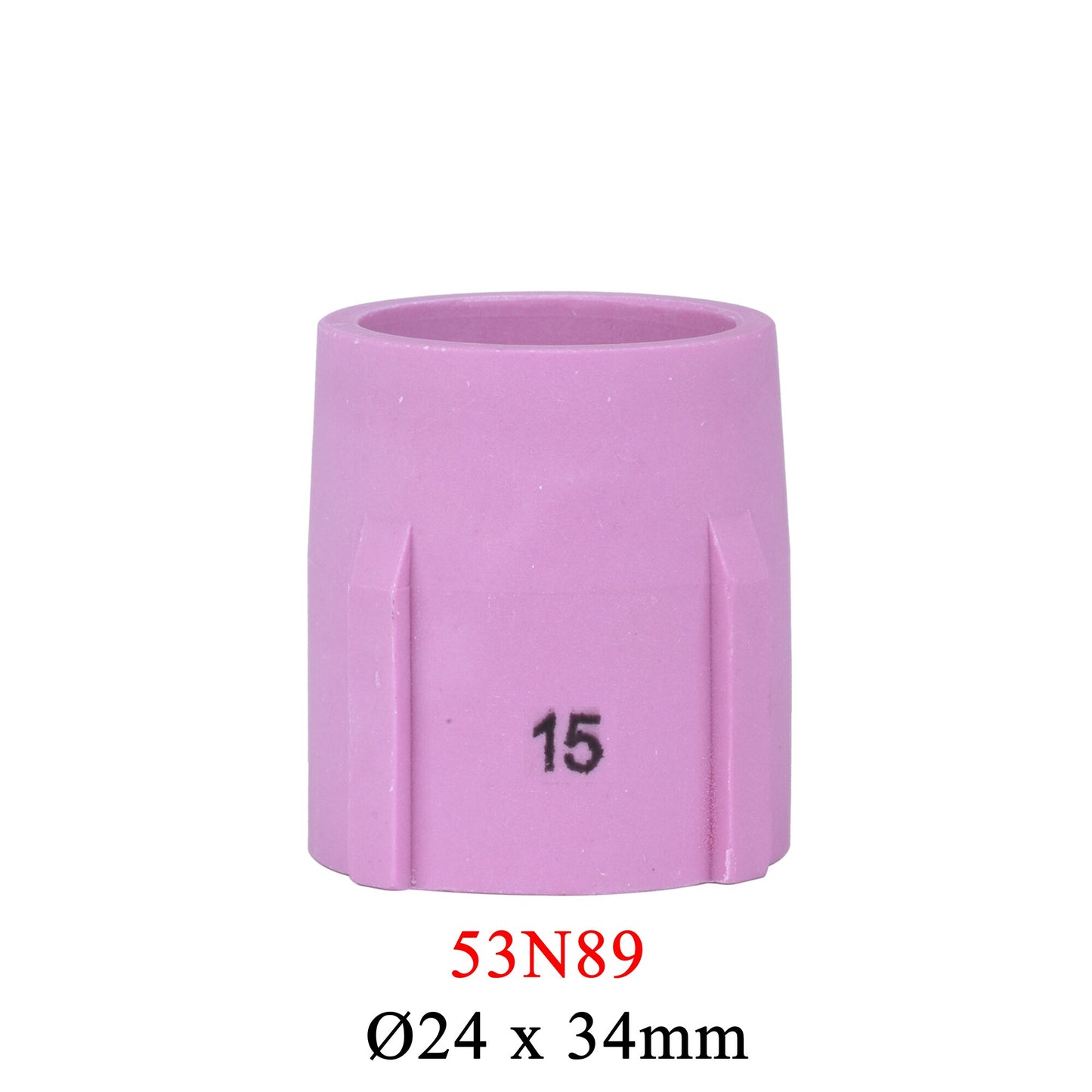 10Pcs Per Box 48/34mm 57N74 57N75 53N87 53N88 53N89 Alumina Nozzles For TIG WP9 20 WP17 18 26 Welding Torch Ceramic Accessories - KiwisLove