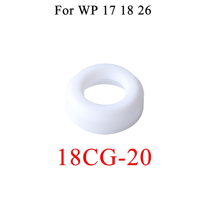 5/10PCs Insulator Cup Gasket 18-7 18CG 18CGG 18CG-20 54N01 598882 54N63 54N63-20 For TIG WP9/17/18/20/26 Welding Torch Kit - KiwisLove