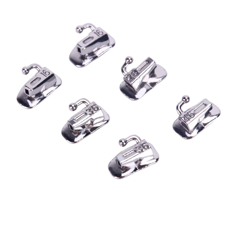 200pcs/Box Azdent Dental Orthodontic Buccal Tube 1st/2nd Molar Bondable N-Convertible Single Mesh Base Roth 0.022 /0.018 - KiwisLove