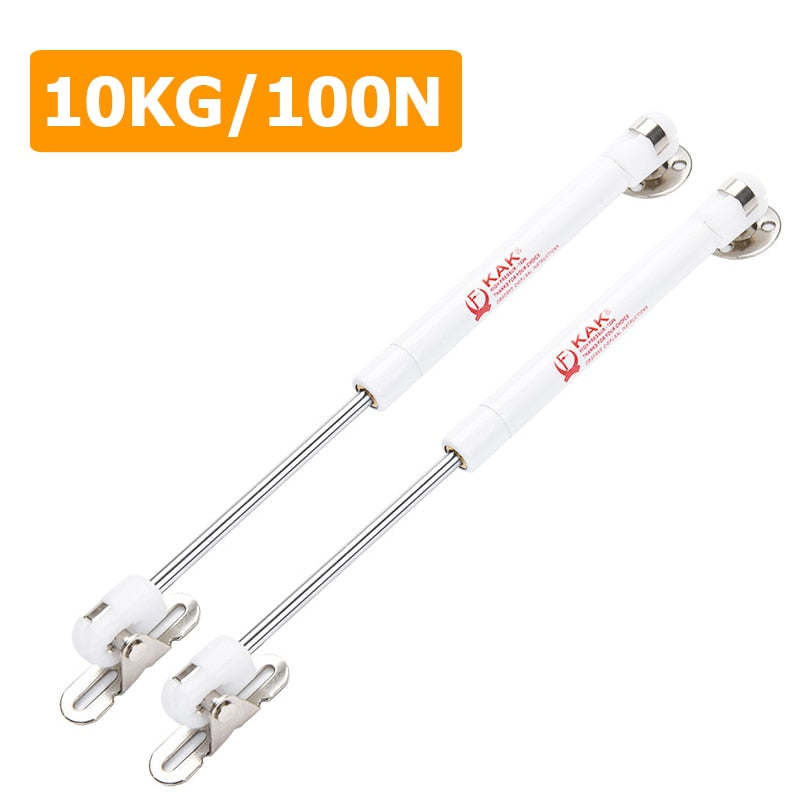 KAK 4 Pack 6kg 10kg 15kg Gas Spring Cabinet Hinge Copper Core Door Lift Support Hydraulic Kitchen Cupboard Door Hinges Hardware - KiwisLove