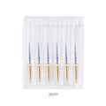 6pcs/Box Dental 25mm Endo File Engine Use Root Canal Instrument NITI Alloy Files - KiwisLove