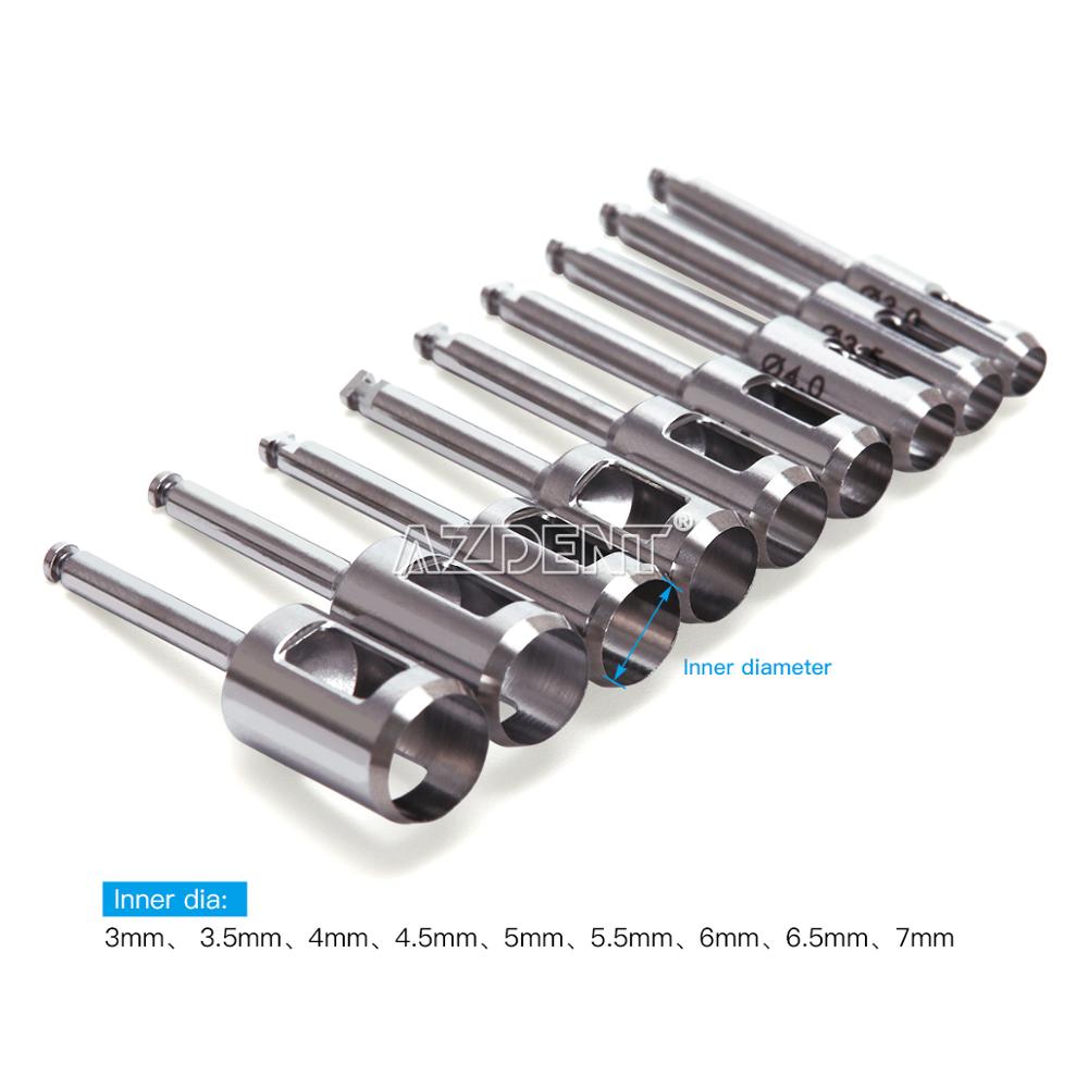 1Pc Dental Implant Terphine Bur Tissue Punch Stainless Steel Planting Tools - KiwisLove