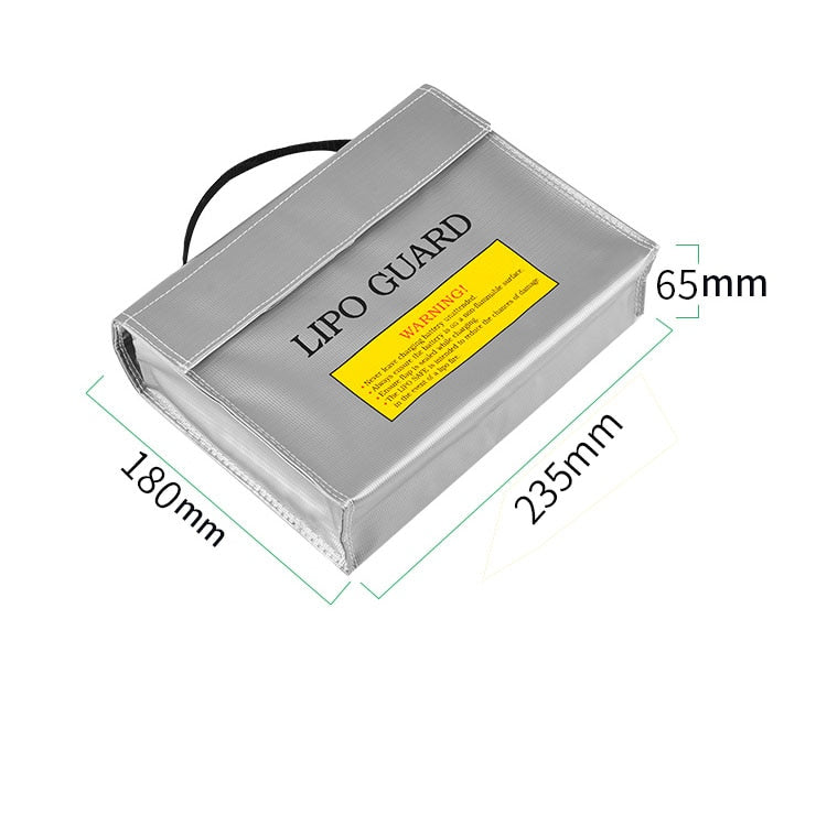 Fireproof Waterproof Lipo Battery Explosion Proof Safety Bag Fire Resistant for Lipo Battery FPV Racing Drone RC Model - KiwisLove