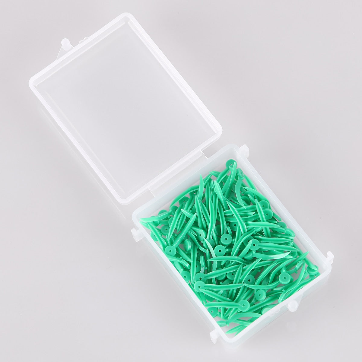 100pcs/Box Dental Disposable Wedge with Hole All 4 Sizes Tooth Gap  Non-toxic Medical Grade Plastic Dentistry Lab Tools - KiwisLove