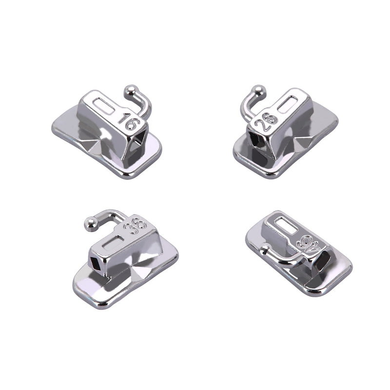 AZDENT Dental Orthodontic Brackets Braces Passive Self Ligating ROTH/MBT 0.022 345 Hook With Buccal Tubes - KiwisLove