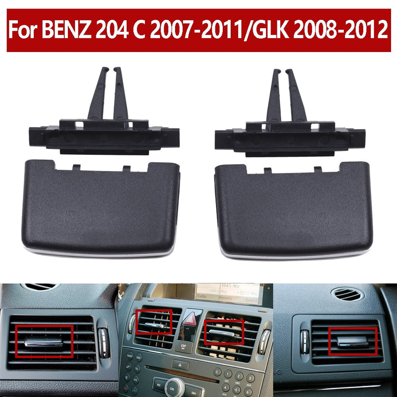 LHD RHD Front Air Conditioning AC Vent Outlet Tab Clip Repair Kit For Mercedes Benz 204 C 2007-2011 AND GLK 2008-2012 - KiwisLove