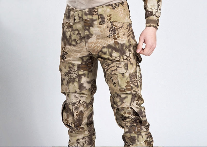 Outdoor Men Casual Pants Tactical Camouflage Pants Hunting Military Trousers Men Cargo Pants - KiwisLove