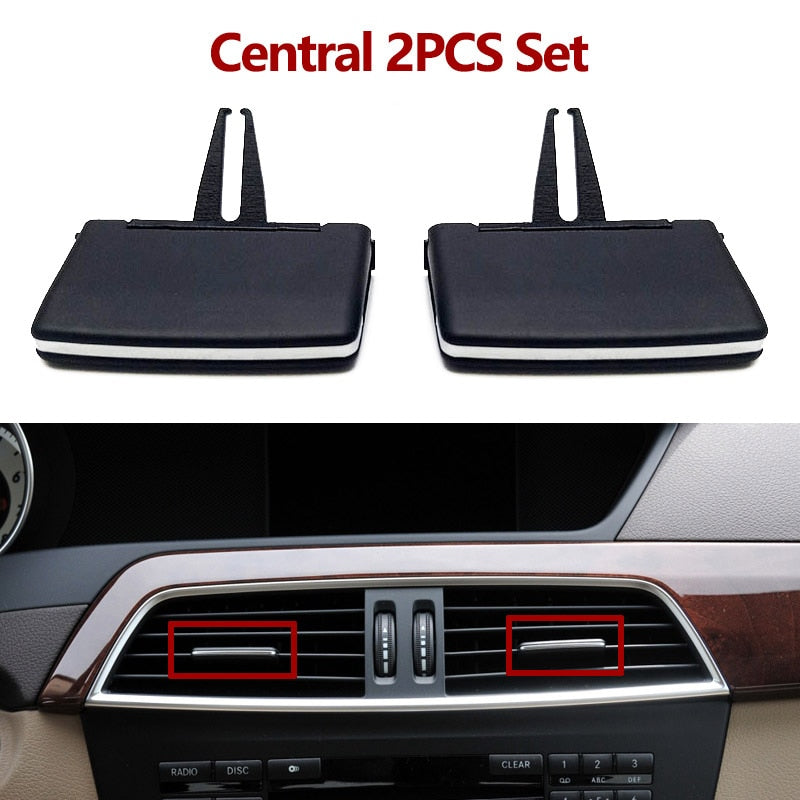 Air Conditioning W204 AC Vent Grille Tab Clip Repair Kit For Mercedes Benz C Class C180 C200 220 230 260 280 300 350 2011-2013 - KiwisLove