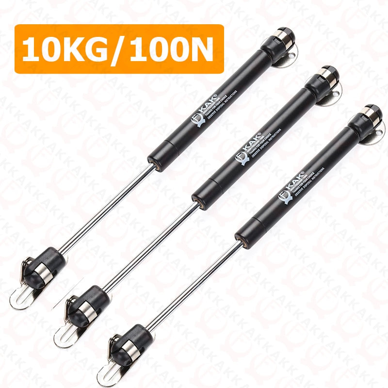 KAK 4 Pack 6kg 10kg 15kg Gas Spring Cabinet Hinge Copper Core Door Lift Support Hydraulic Kitchen Cupboard Door Hinges Hardware - KiwisLove