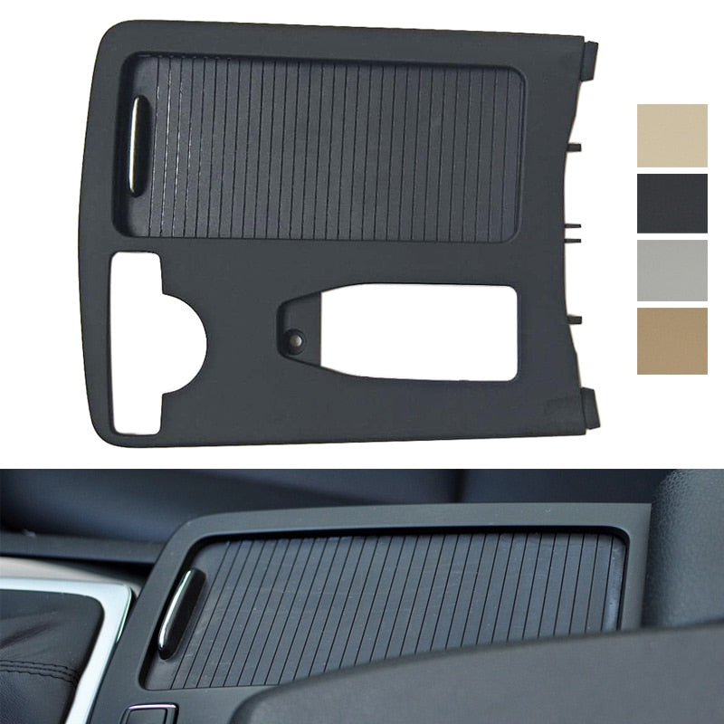Central Armrest Drink Cup Holder Shutter Outer Frame Cover Panel For Mercedes Benz W204C C180 C200 C300 W207 E W212 E260 E300 - KiwisLove