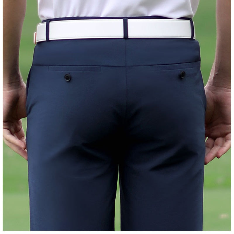 PGM Men Golf Shorts Summer Solid Refreshing Breathable Pants Comfortable Cotton Casual Clothing Sports Wear Gym Suit KUZ078 - KiwisLove