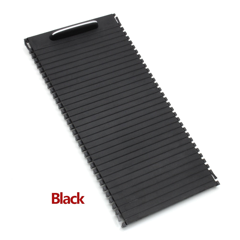 Central Armrest Drink Cup Holder Shutter Outer Frame Cover Panel For Mercedes Benz W204C C180 C200 C300 W207 E W212 E260 E300 - KiwisLove