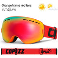 COPOZZ Brand Professional Ski Goggles Double Layers Lens Anti-fog UV400 Big Ski Glasses Skiing Snowboard Men Women Snow Goggles - KiwisLove