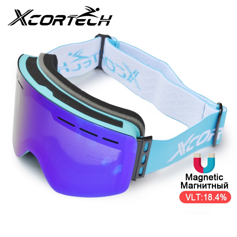 Ski Goggles Snowboard Snow Eyewear Anti-fog Big Ski Mask Glasses UV Protection - KiwisLove