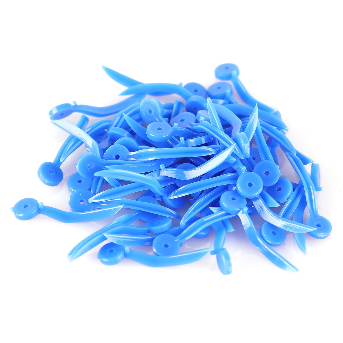 100pcs/Box Dental Disposable Wedge with Hole All 4 Sizes Tooth Gap  Non-toxic Medical Grade Plastic Dentistry Lab Tools - KiwisLove