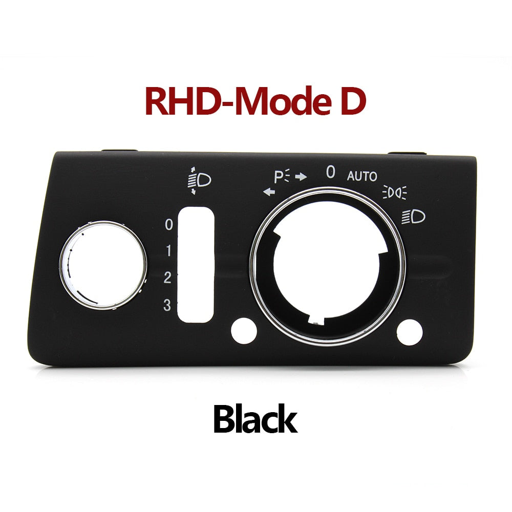 Right Steering Wheel RHD Cars Dashboard Lamp Headlight Switch Cover Trim For Mercedes Benz W211 E Class 320 350 550 2003-2008 - KiwisLove