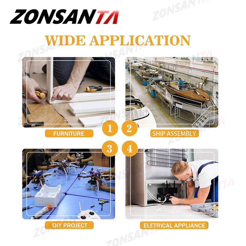 ZONSANTA 240 Pcs Grub Screw M3 M4 M5 M6 Set Screw Hex Socket Bolt Kits in Box A2 304 Stainless Steel Door handles Faucet Bolts - KiwisLove