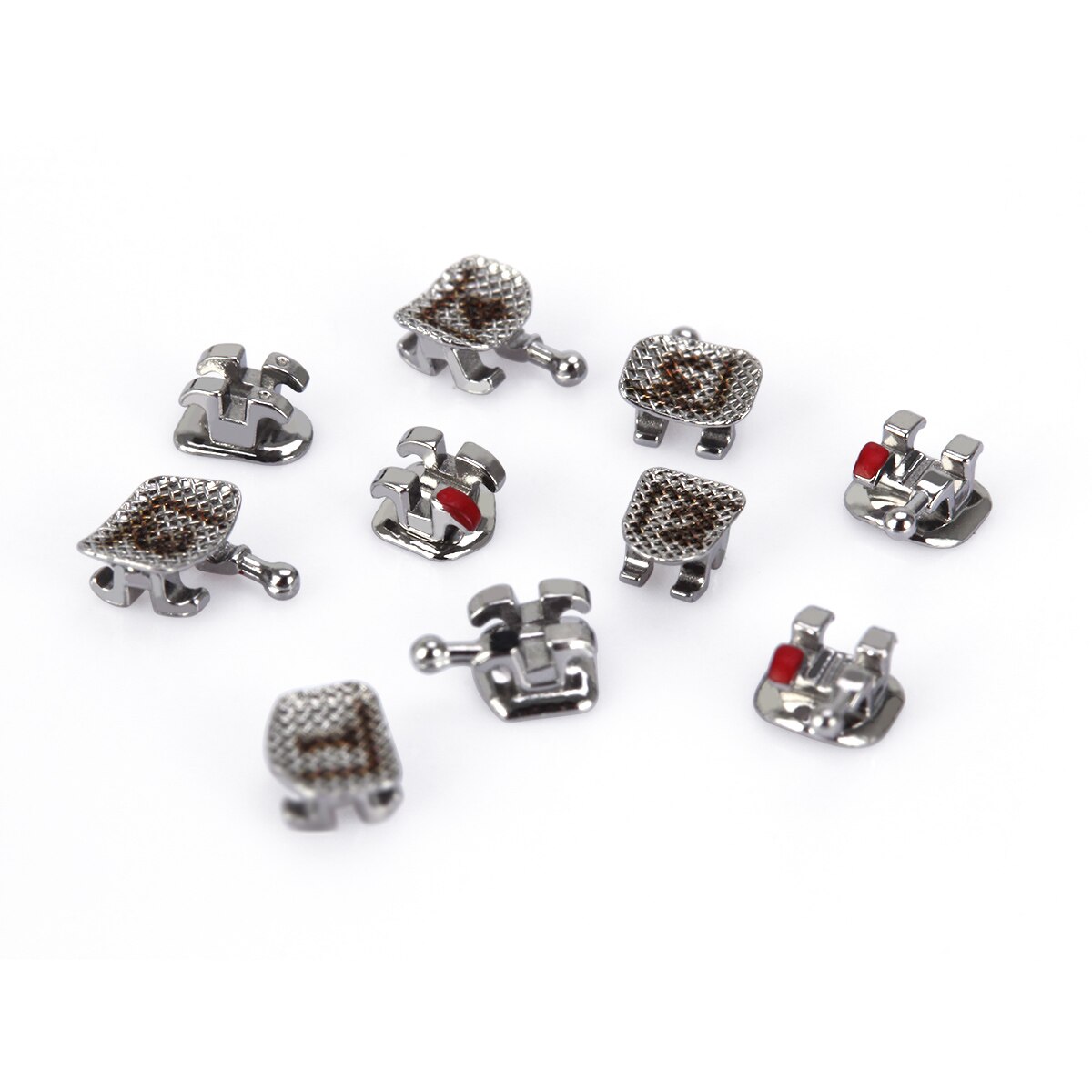 Azdent Mini MBT.022 3-4-5 Hooks Roth  Dental Orthodontic Brackets The Whole Casting Process - KiwisLove