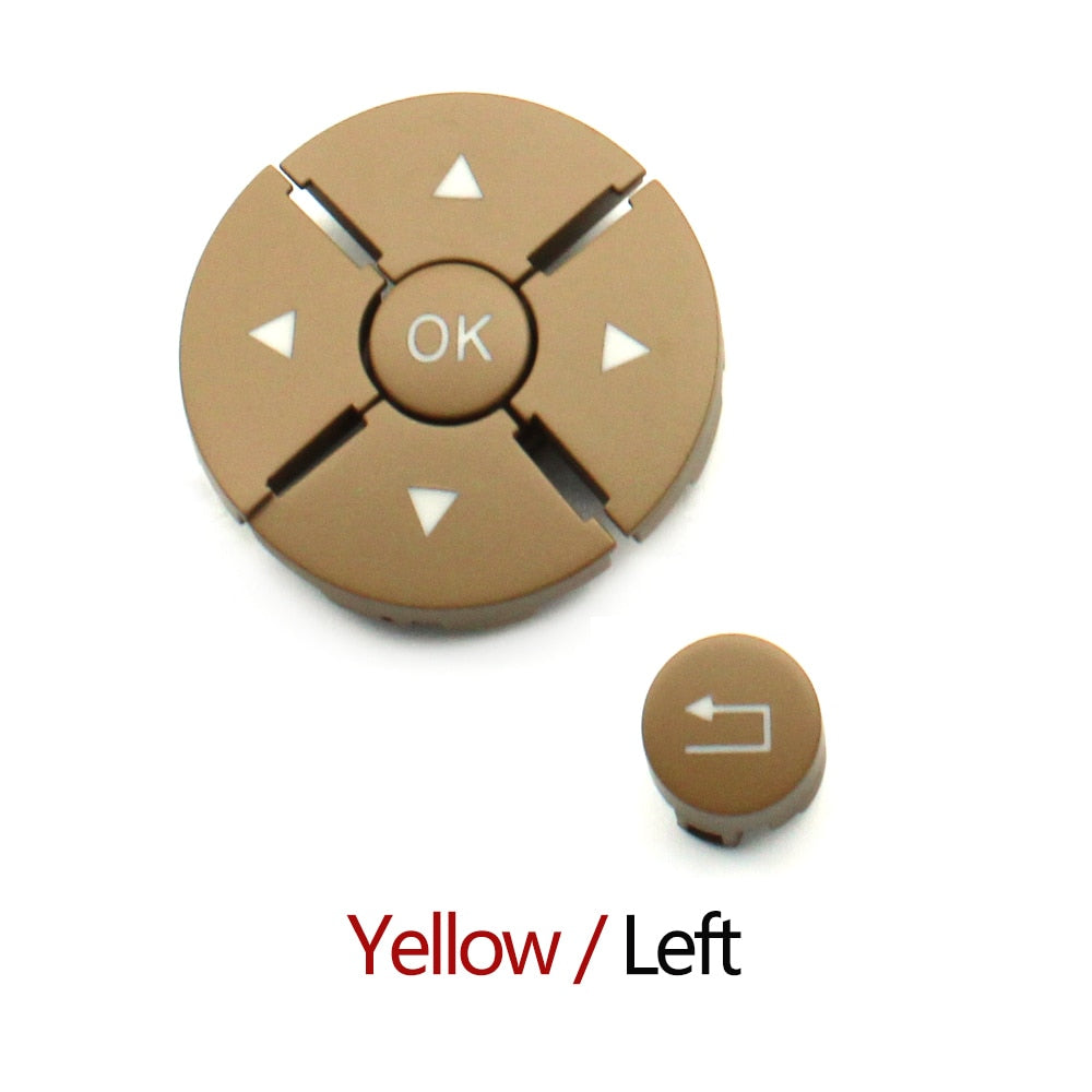 Left Right Multi-function Steering Wheel Button Keys Switch Cover Trim For Mercedes Benz S CL Class W221 W216 S300 320 S400 S450 - KiwisLove